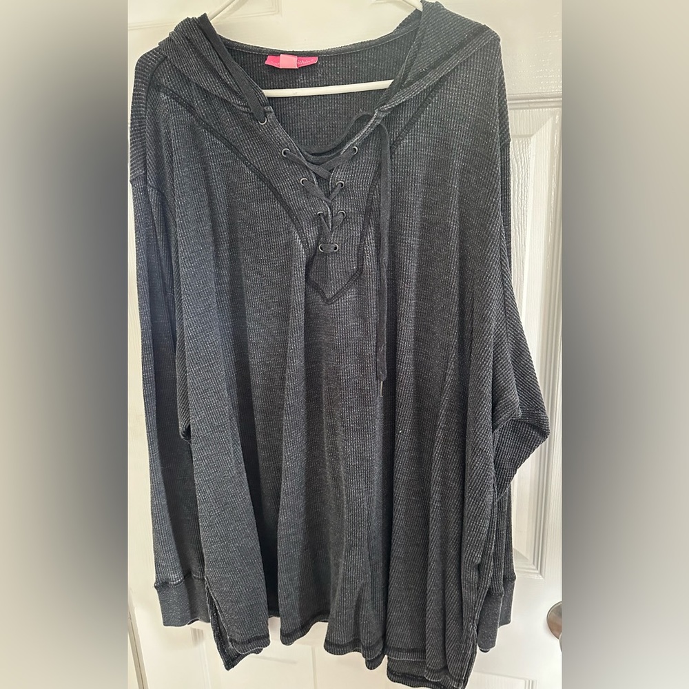 Woman Within Hooded Sweater - Size 4X (34/36)